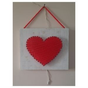 "HEART" String Art